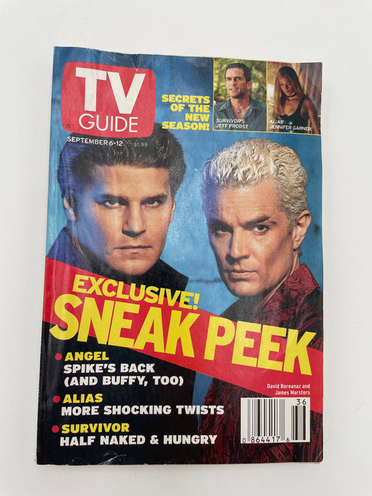 TV Guide - Angel September 6-12 2003 #102015