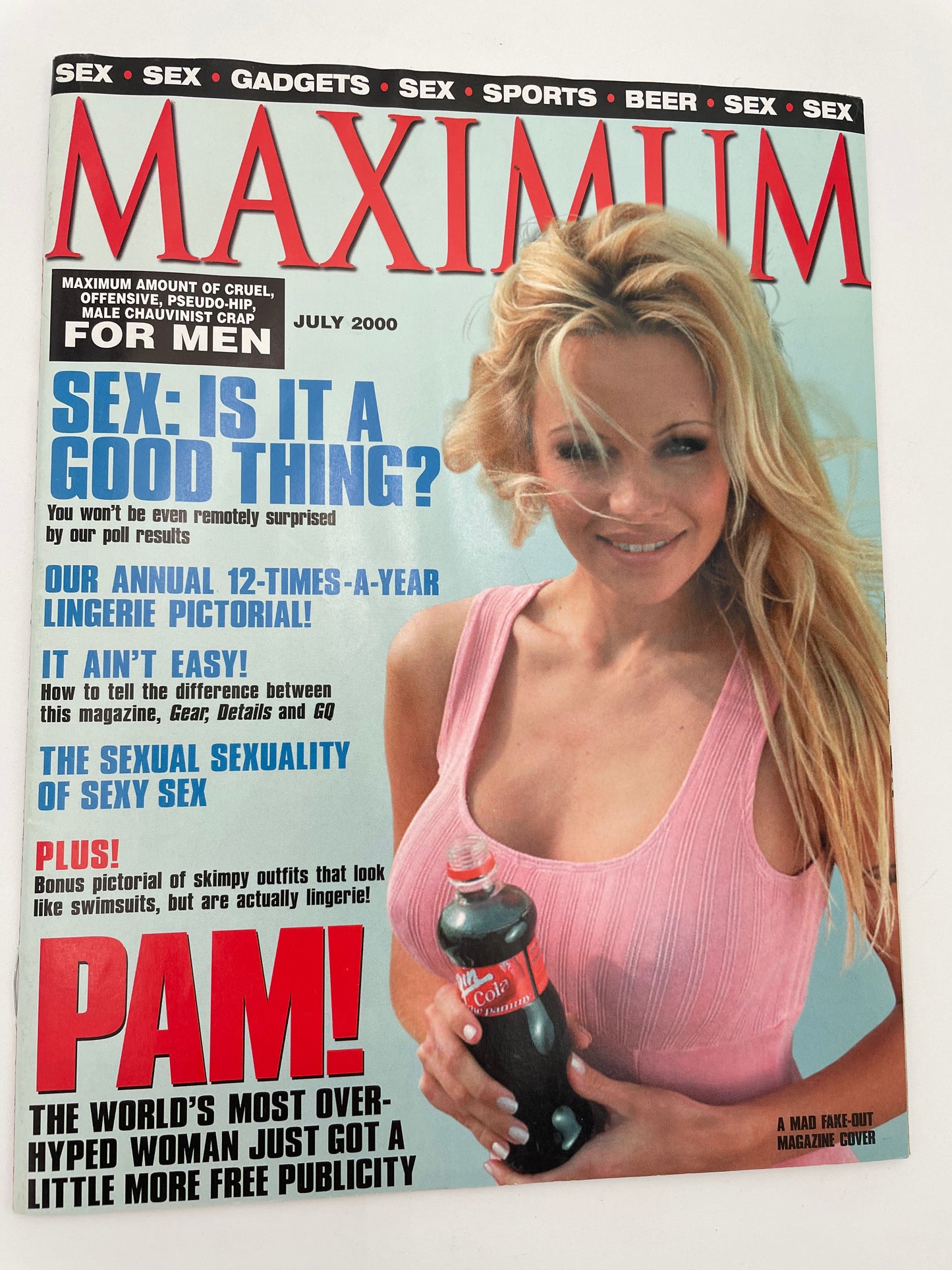 Mad Magazine - Al Gore #395 - July 2000 #101519