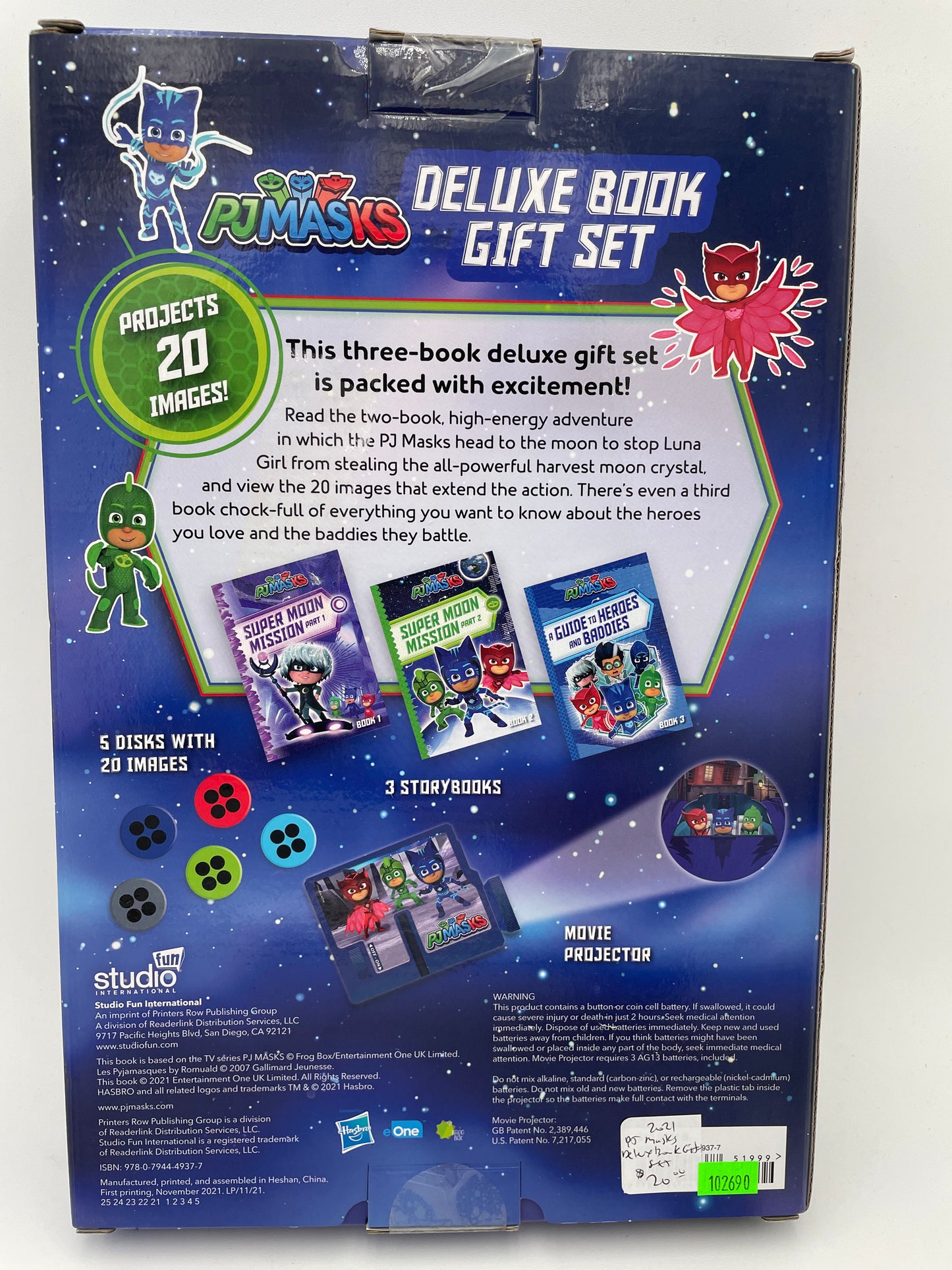 PJ Masks - Deluxe Book Gift Set 2020 #102690