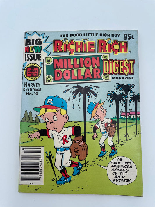 Richie Rich Comic - Million Dollar Digest #10 - 1982 #102025