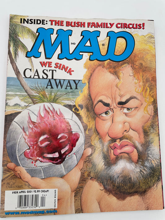 Mad Magazine - Cast Away #404 - April 2001 #101523