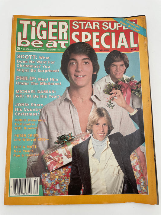 Tiger Beat - Star Super Special Magazine - Dec/Jan 1981 #102143