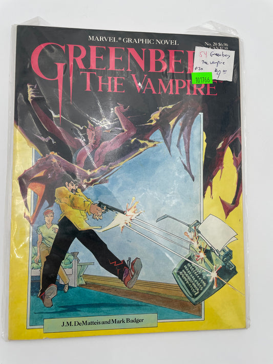 Marvel Graphic Novel - Greenbery The Vampire No 20 - #101766