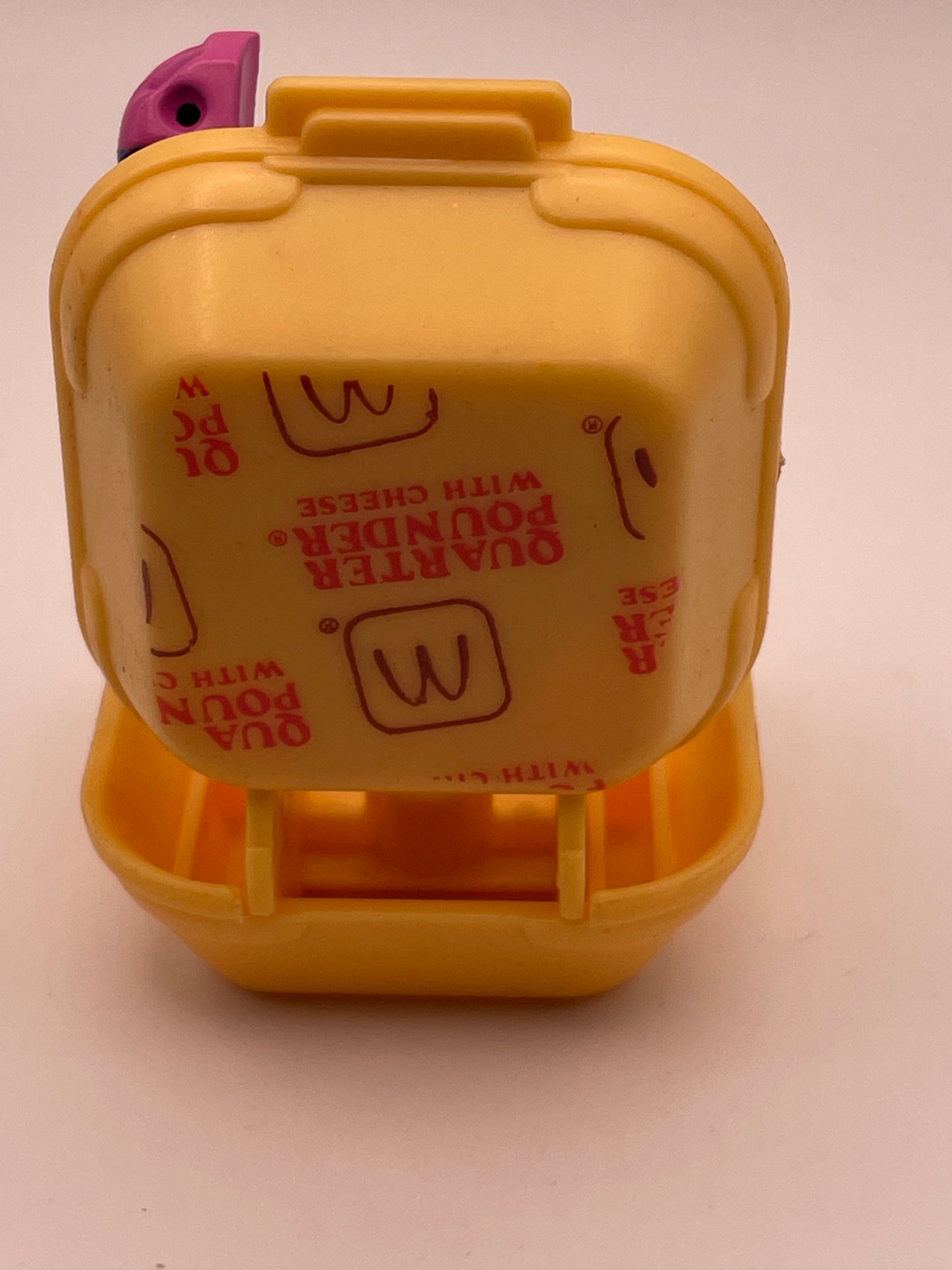McDonald’s Happy Meal Toy - Quarter Pounder Transformer 1998 #100800