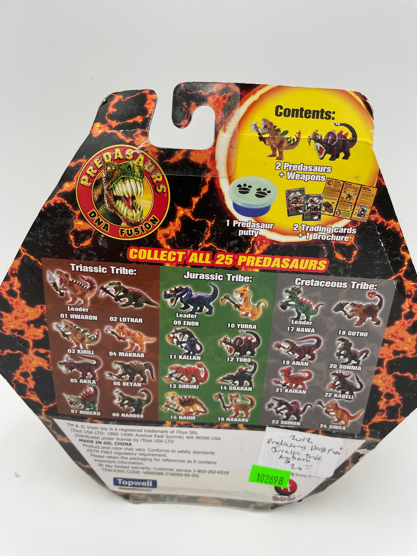 Predasaurs DNA Fusion - Jurassic Tribe - Nabaru 2012 #102698