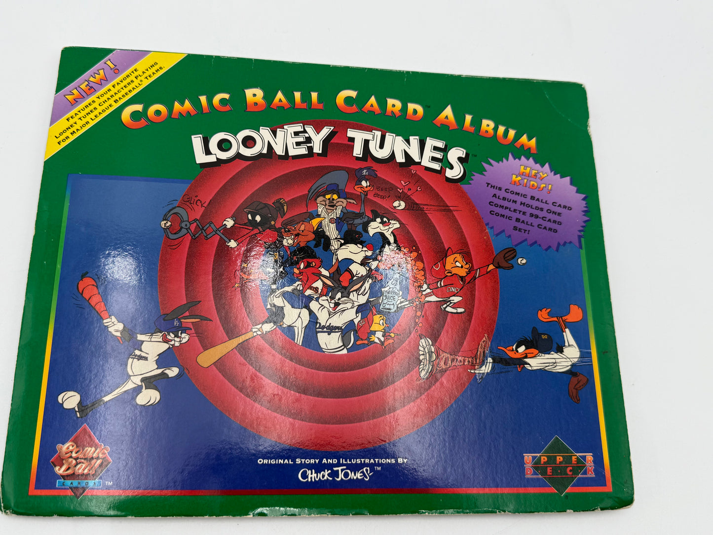Looney Tunes - Upper Deck - Comic Ball Card Albums - Set of 3 1990 #105567