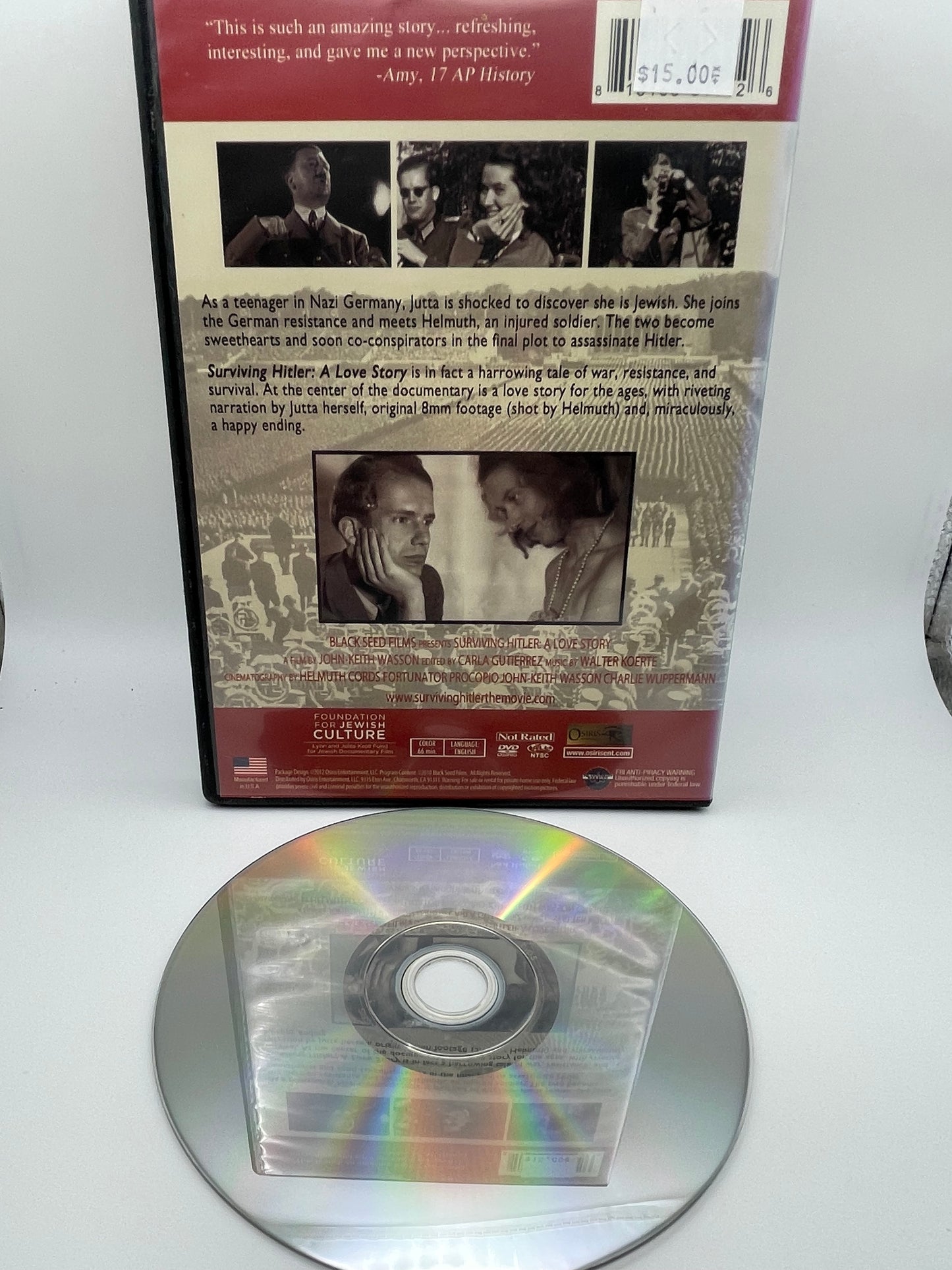 Dvd - Surviving Hitler 2012 #100539