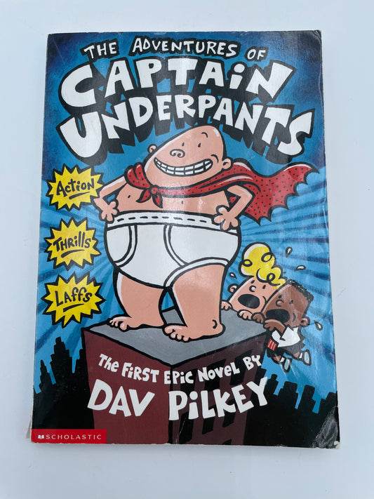 Captain Underpants Book - Adventures of.. 1997 #102019