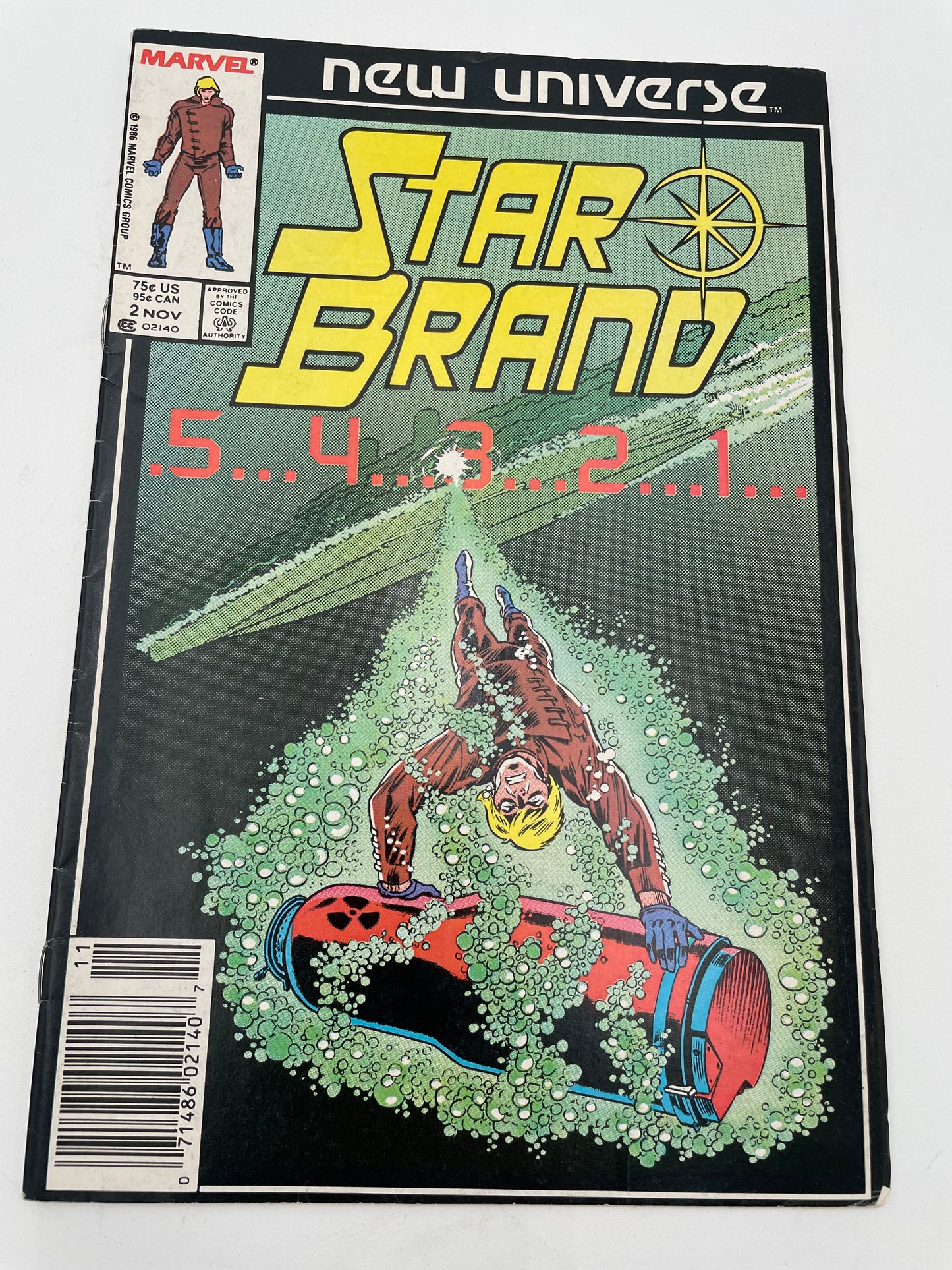 Marvel Comics - Star Brand #2 November 1986 #102297