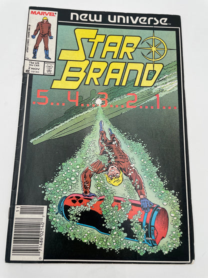 Marvel Comics - Star Brand #2 November 1986 #102297