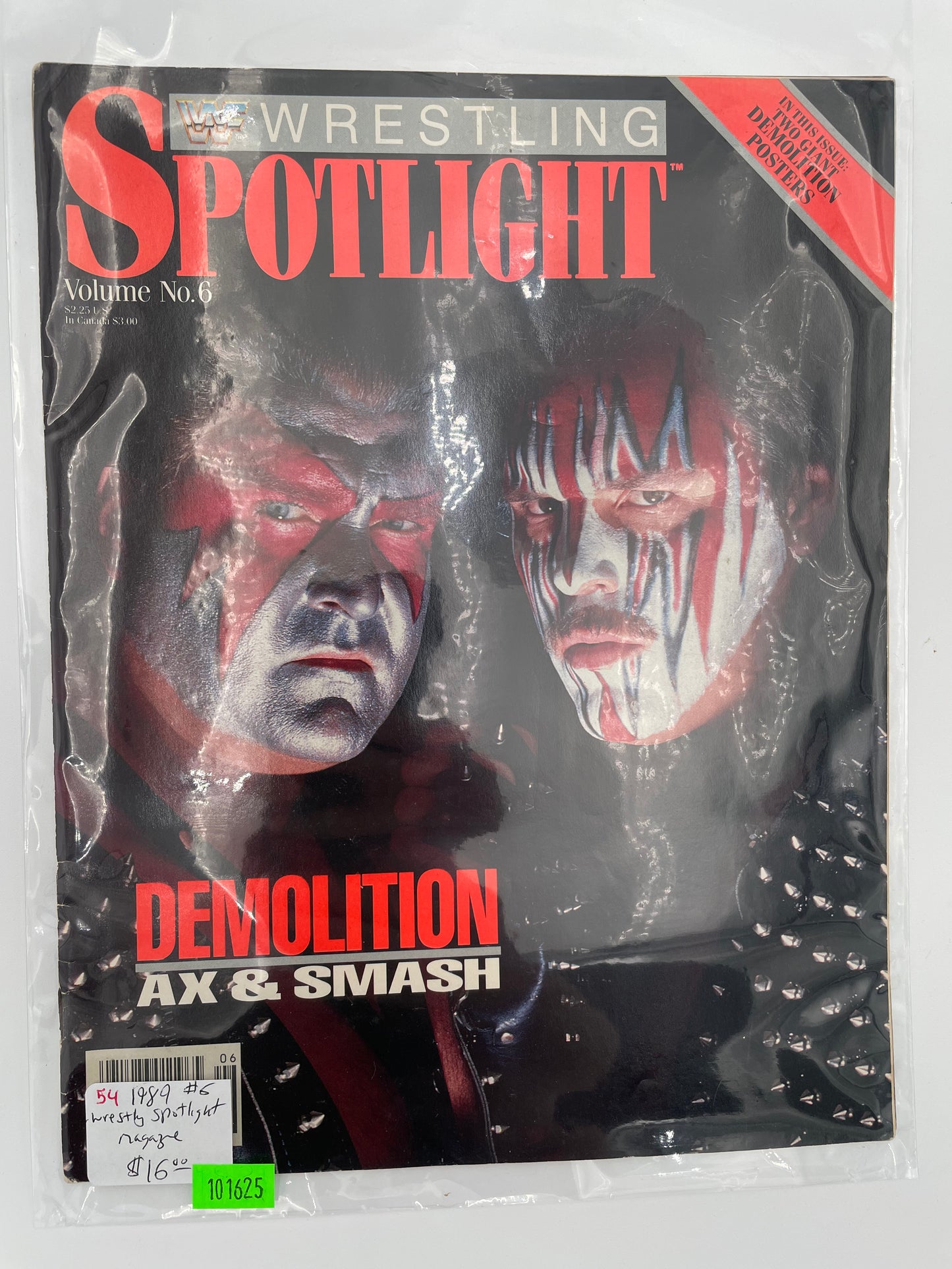 WWF Wrestling Spotlight - Vol 6 - 1989 #101625