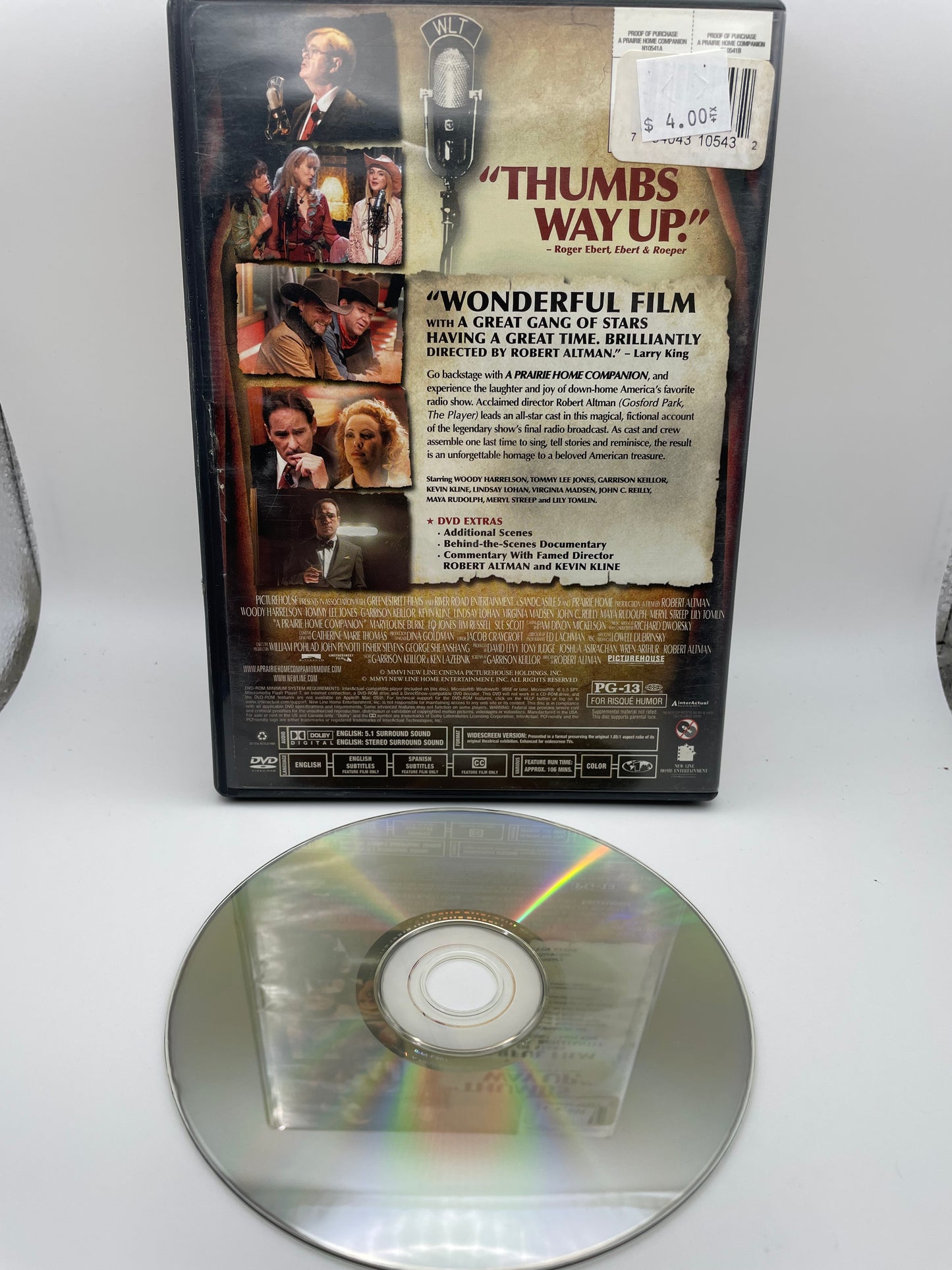 Dvd - Prairie Home Companion, A #100590