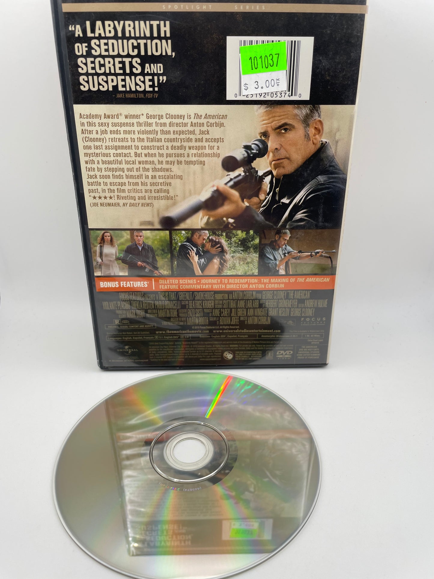 DVD - The American 2010 #101037