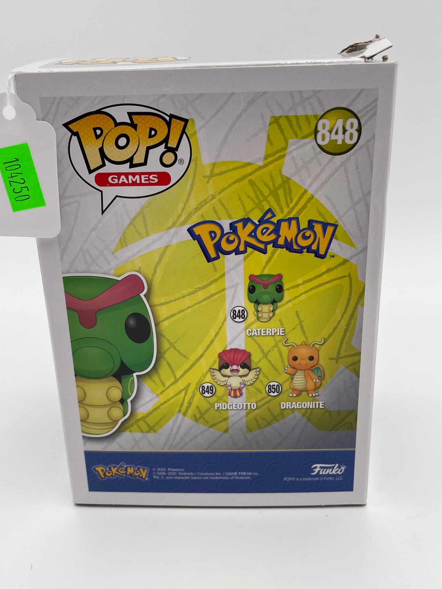 Pokémon - Funko Pop - 848 Caterpie #104250