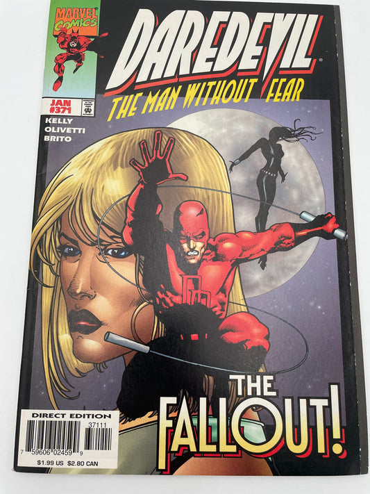 Marvel Comics - Daredevil #371 January 1998 #102270