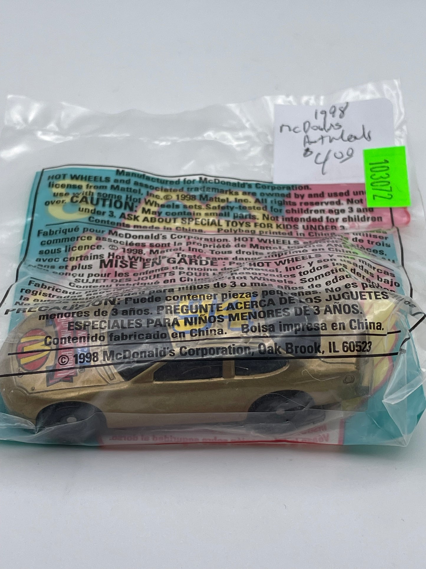 Hot Wheels - McDonald’s - #8 50th Anniversary NASCAR 1998 #103072