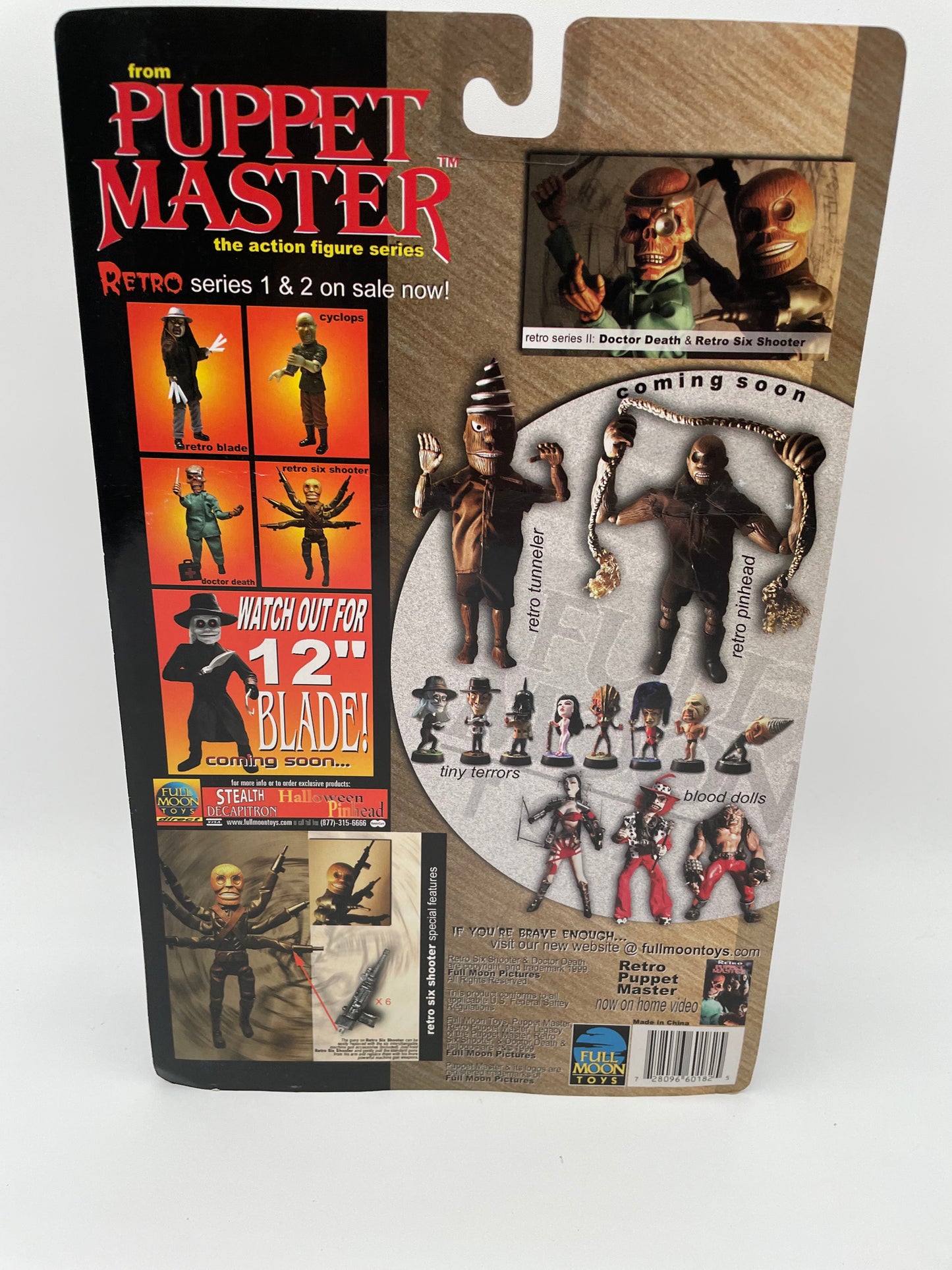 Puppet Masters - Retro Six Shooter (black) 1999 #100018