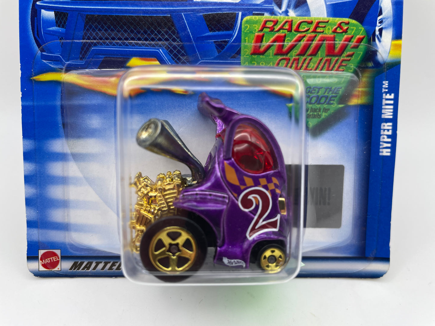 Hot Wheels - Hyper Mite Purple #125 - 2001 #101933