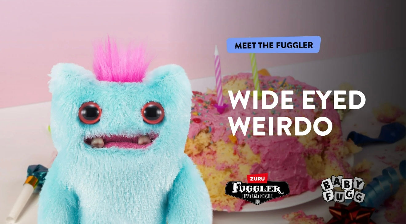 Fuggler - Baby Fugg - Series 4 - Teal Wide Eyed Weirdo 2024 #107113