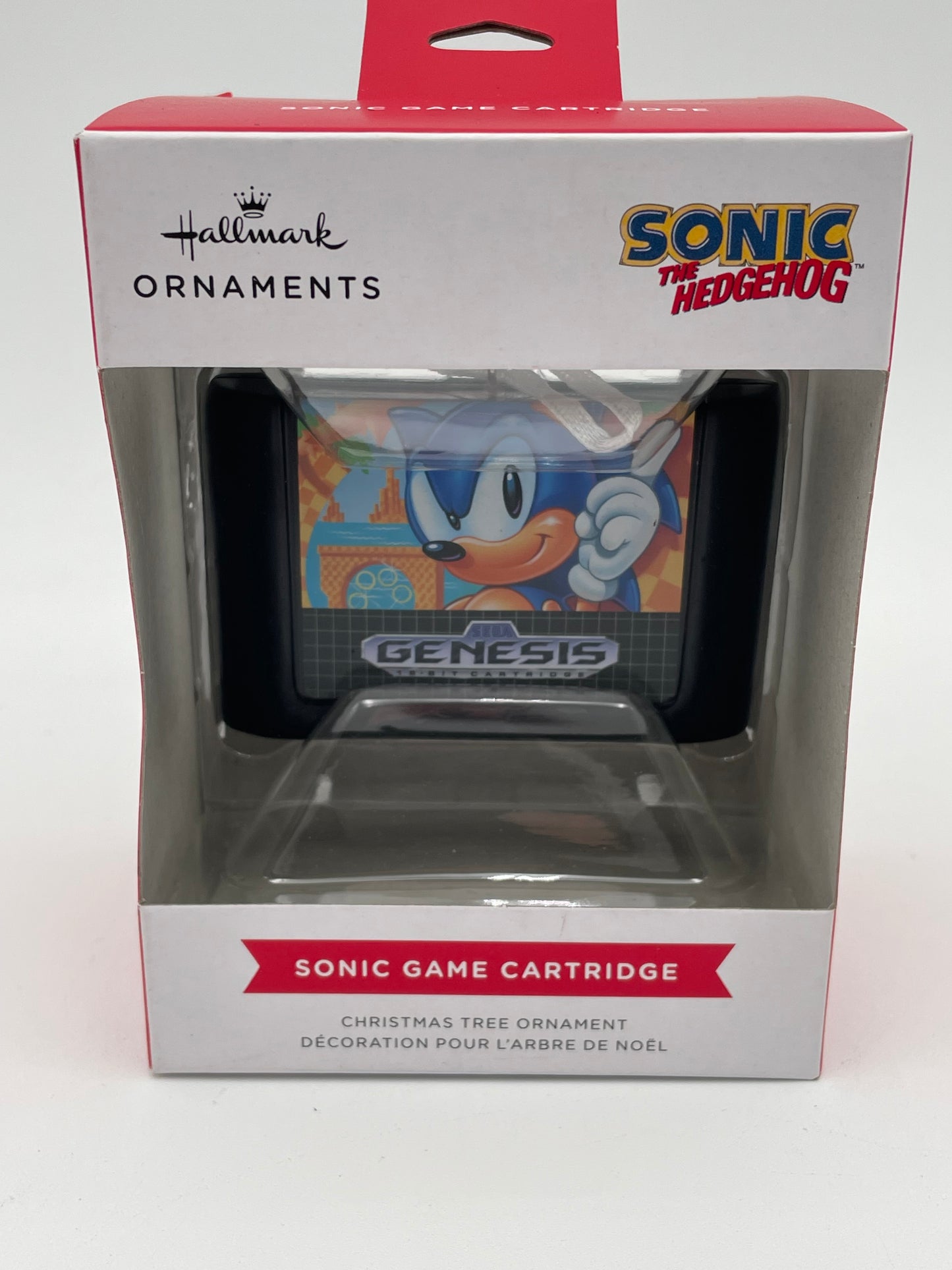Sonic - Hallmark Ornament - Sonic Game Cartridge #104612