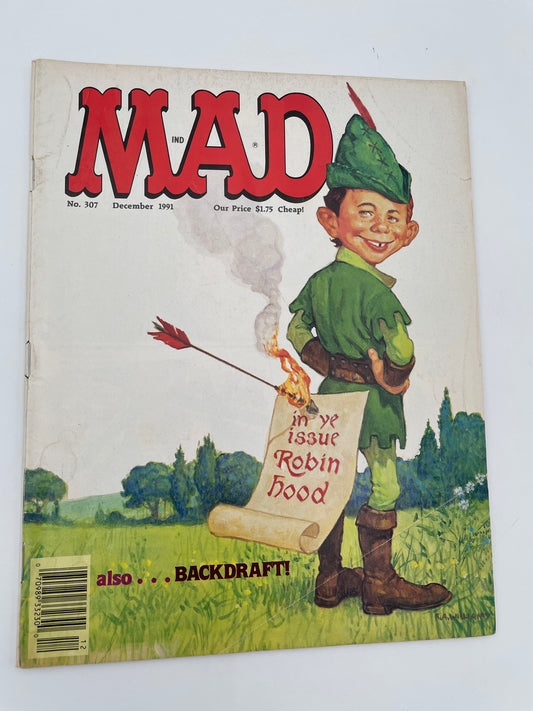 Mad Magazine - Robin Hood #307 - December 1991 #101506