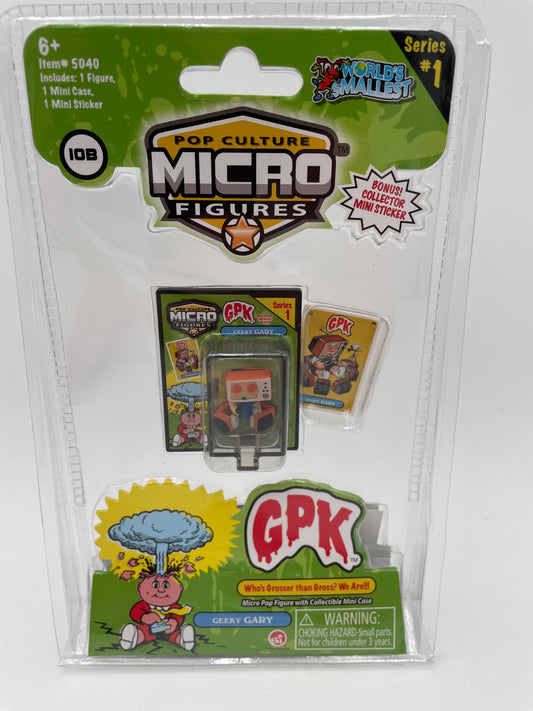 Garbage Pail Kids - Micro Figures - Geeky Gary 2021 #102511