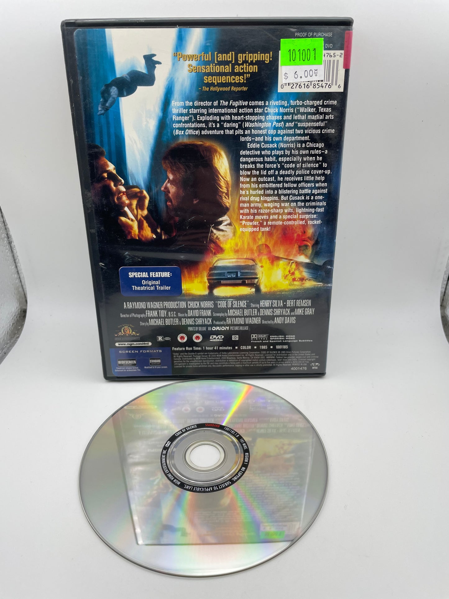 DVD - Code of Silence #101001