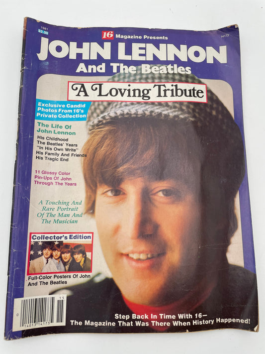 16 Magazine - John Lennon and the Beatles - A Loving Tribute 1981 #102147