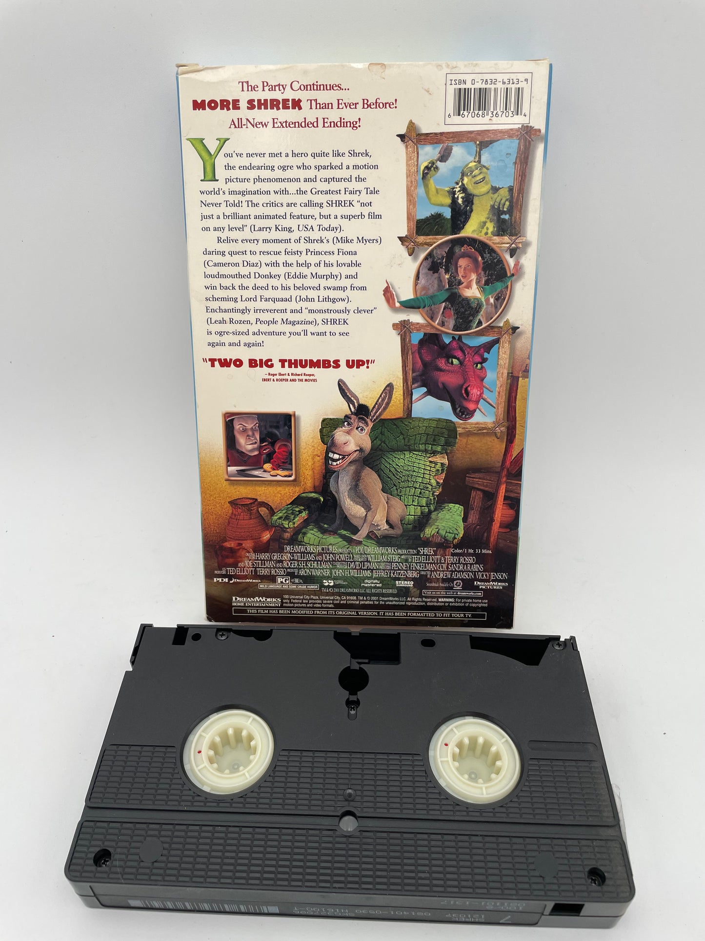 VHS - Shrek 2001 #100446