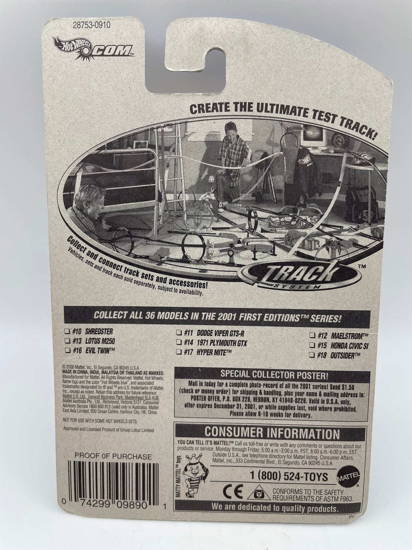 Hot Wheels - Lotus M250 #025 - 2000 #101942