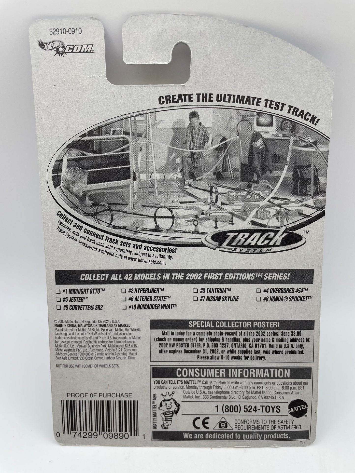 Hot Wheels - Overboard 454 #016 - 2000 #101918