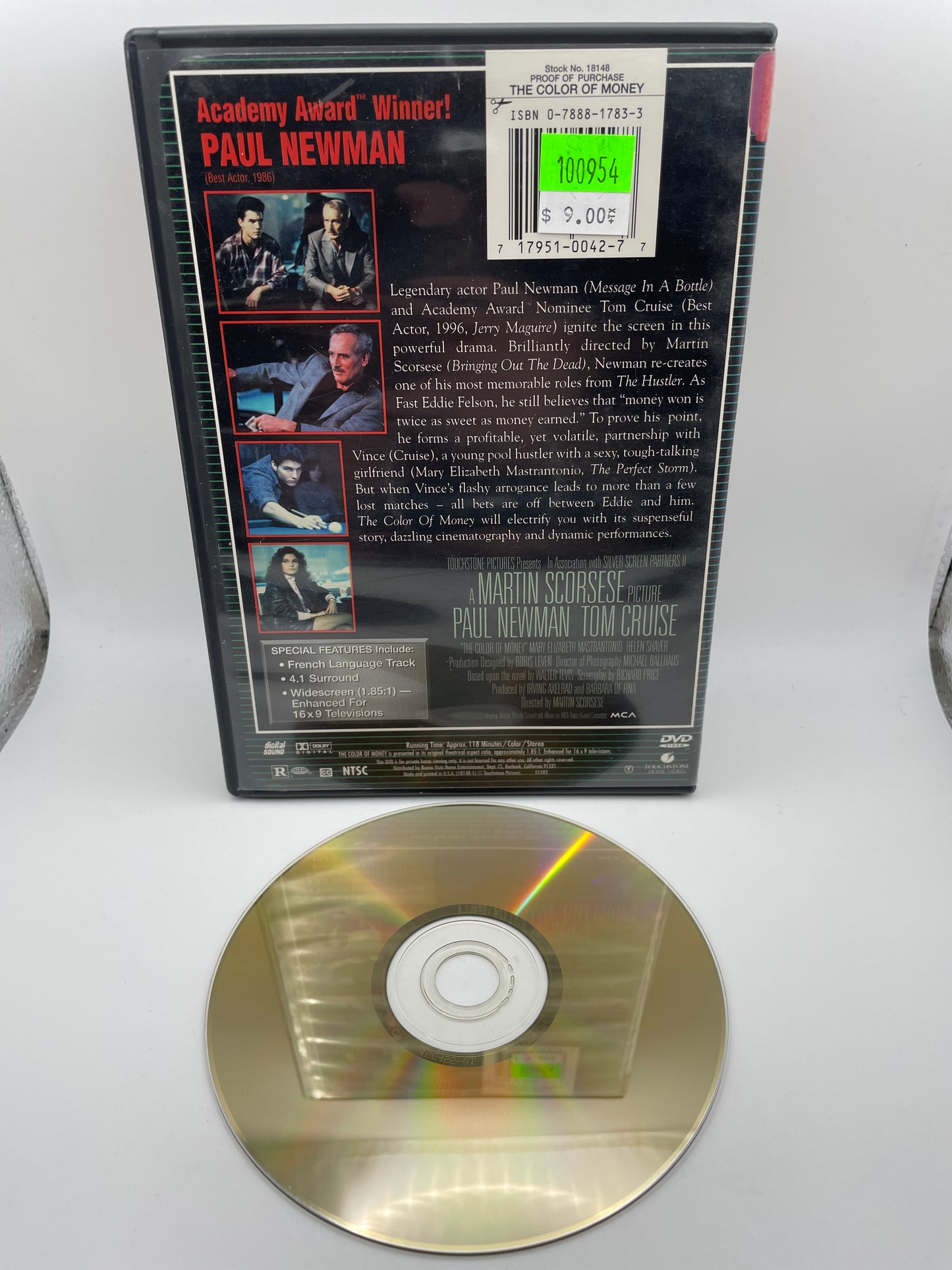 DVD - Color of Money #100954