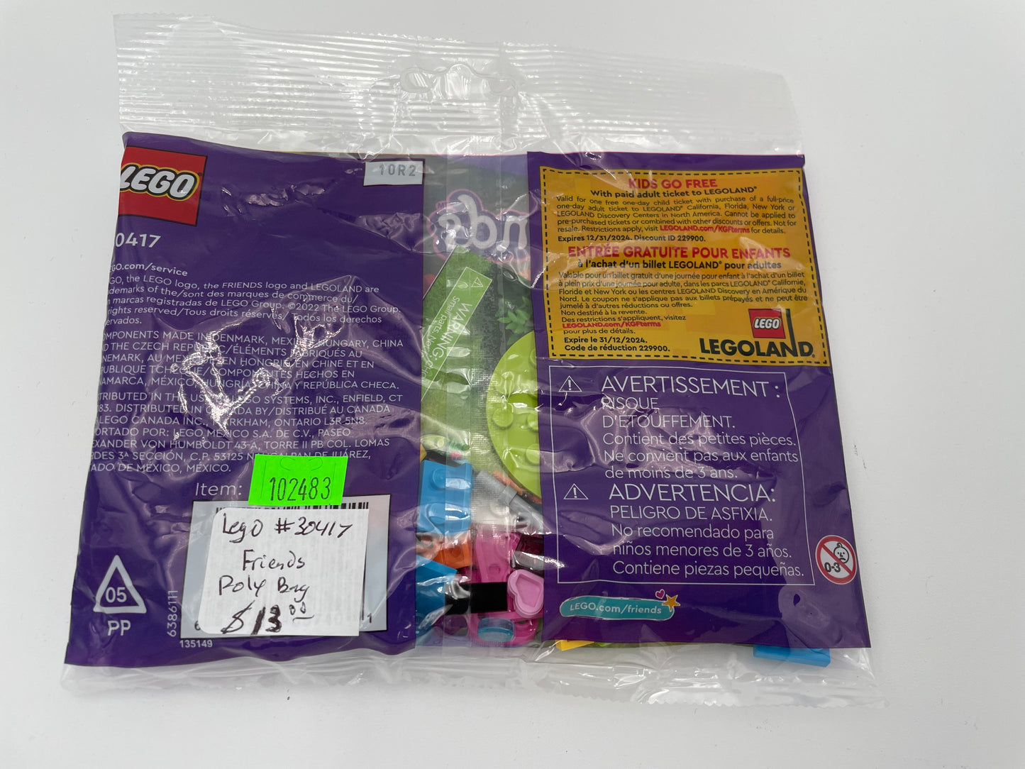 LEGO 30417 - Friends Flower Poly Bag 2022 #102483