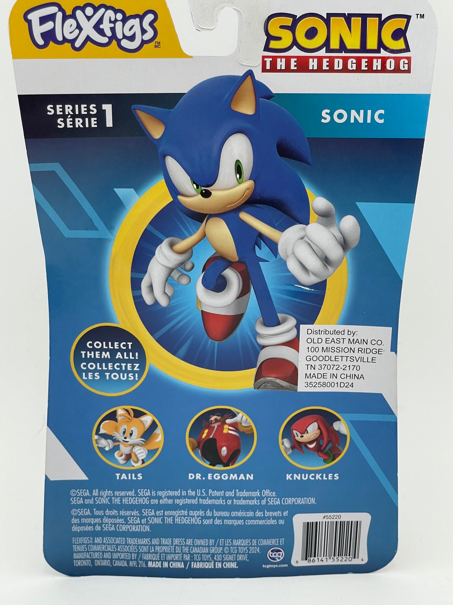 Sonic - Flex Fig - Series 1 - Sonic Figure 2024 #104616