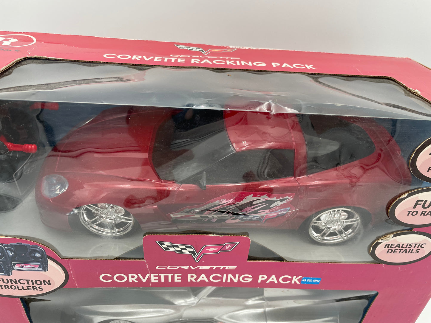 Radio Shack - Corvette Racing Pack - 1:15 Scale - 1990s? #102706