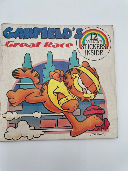 Garfield’s Great Race Book 1978 #102060