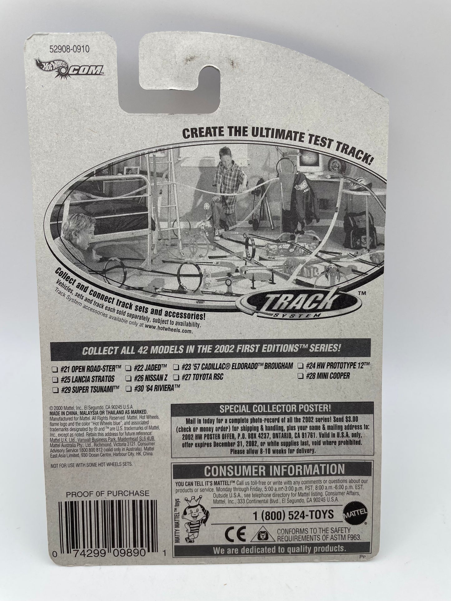 Hot Wheels - Open Roadster #033 - 2001 #101921