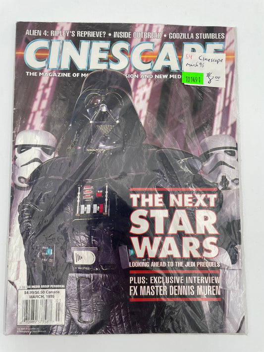 Star Wars - Cinescape Magazine - March 1995 #101491