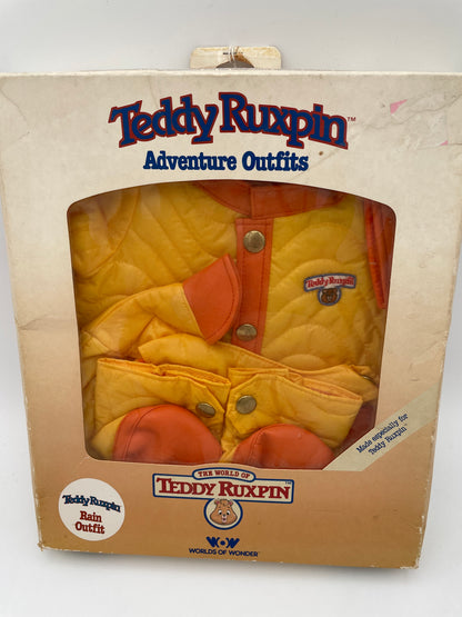 Teddy Ruxpin Adventure Outfit - Raincoat 1986 #101719