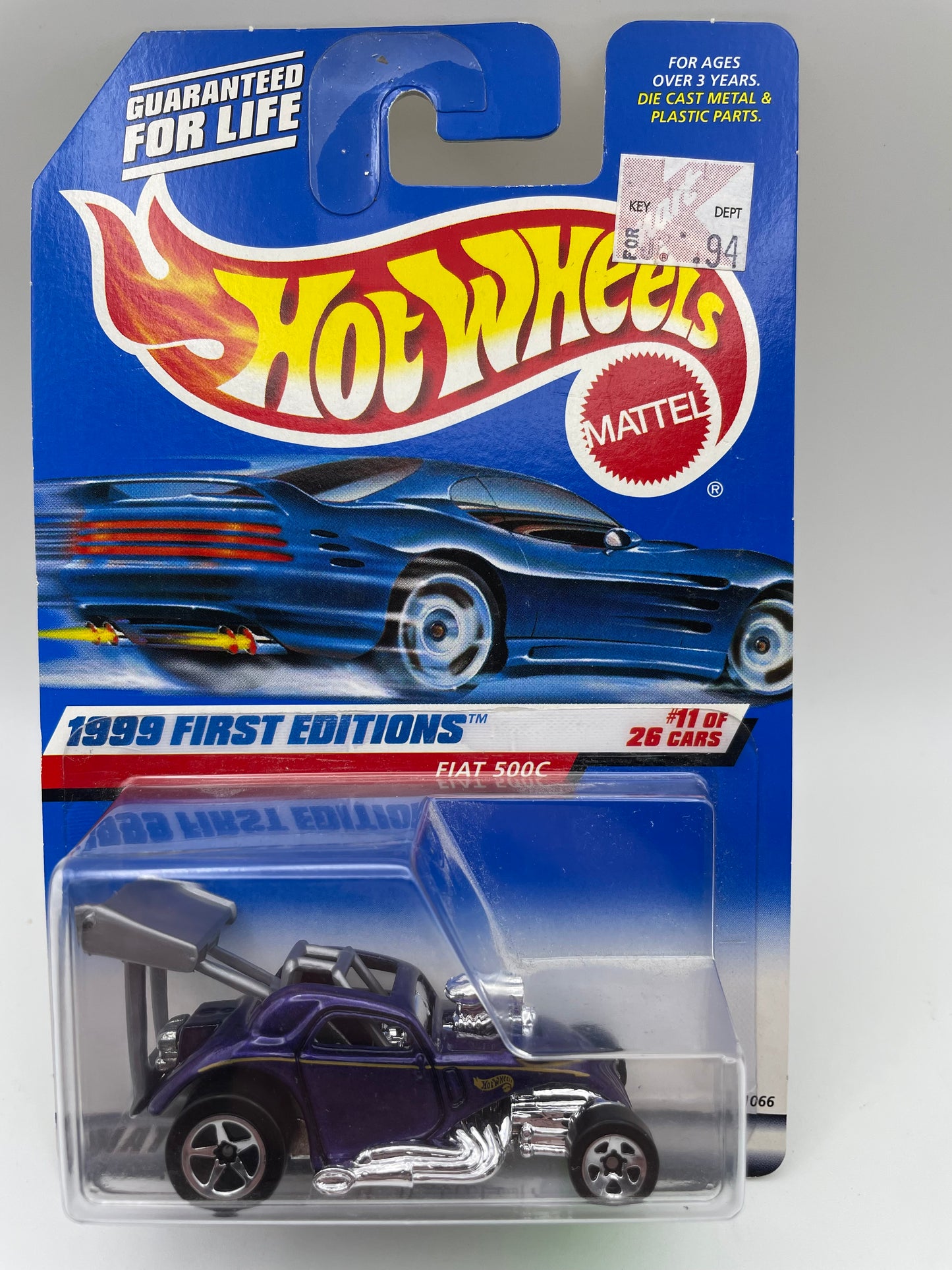 Hot Wheels - Fiat 500c #919 - 1998 #101971