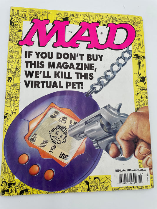 Mad Magazine - Tamgachi #362 - October 1997 #101528