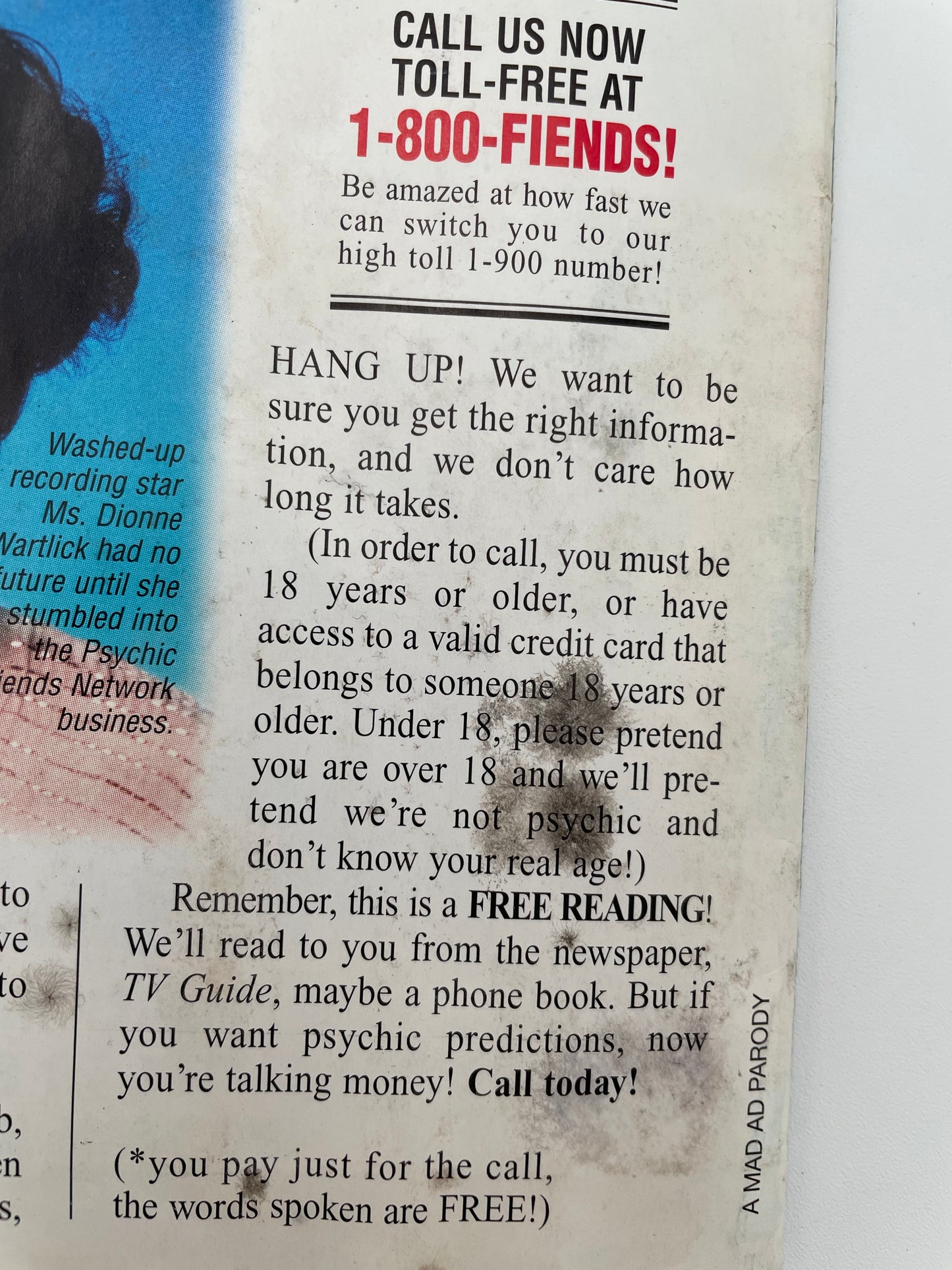 Mad Magazine - Proof Reader Wanted #355 - March 1997 #101534