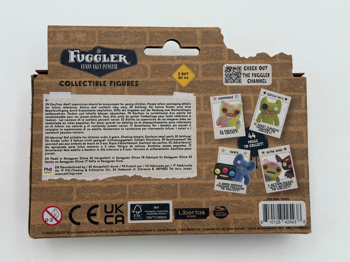 Fuggler - Collectible Figures - 2 Pack - Lilac Gap Tooth McGoo & Blue Suspicious Fox 2024 #105120