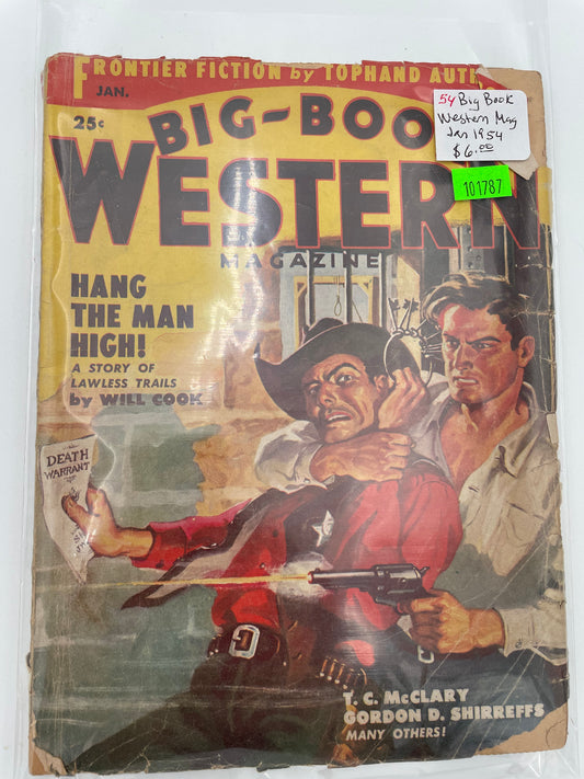 Big Book Western Magazine - January 1954 #101787