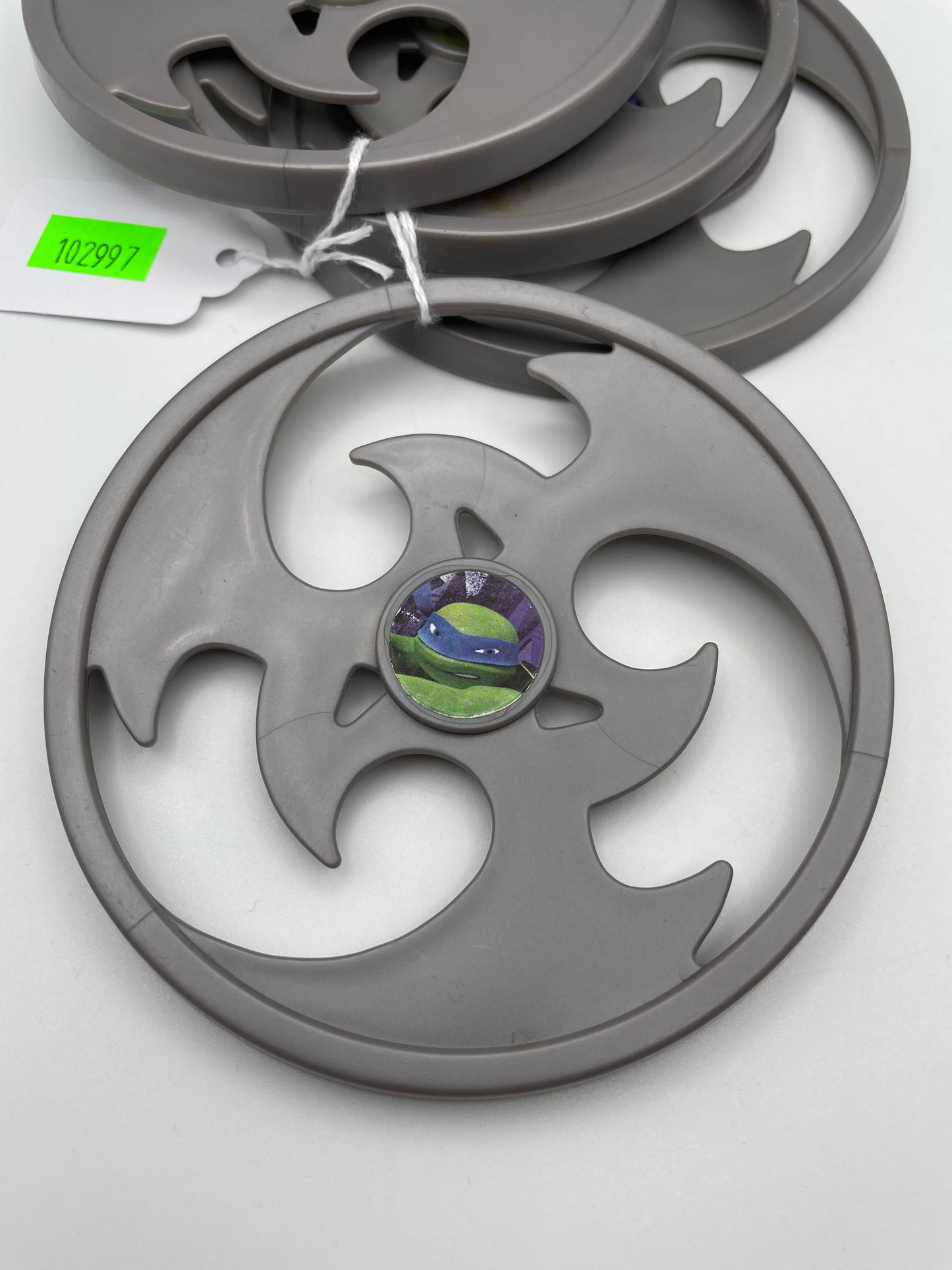 TMNT - Four Throwing Disks 2012 #102997
