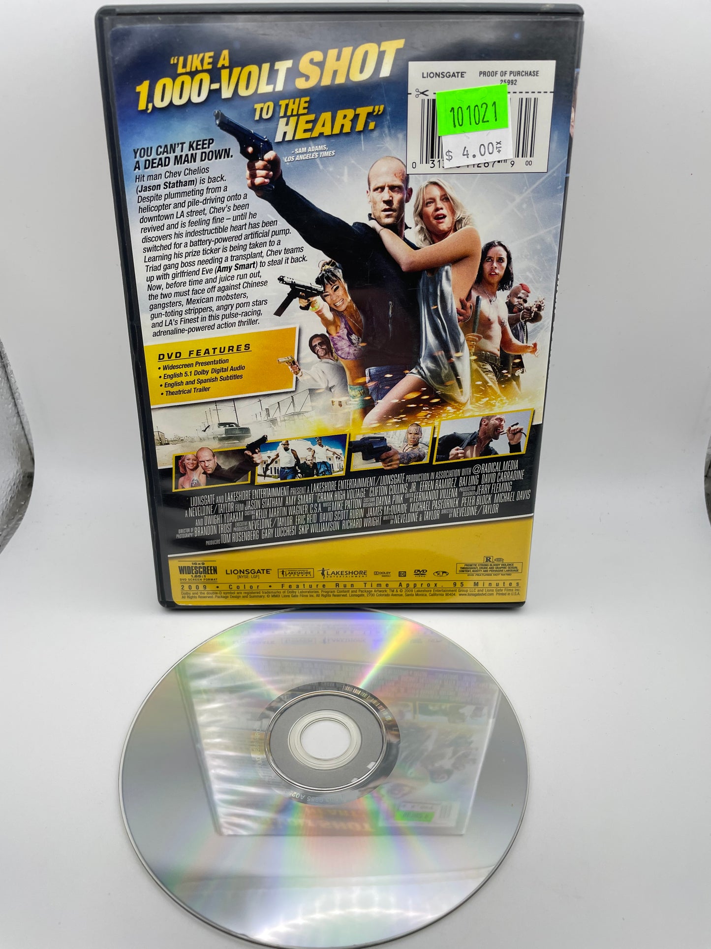 DVD - Crank 2 - 2009 #101021