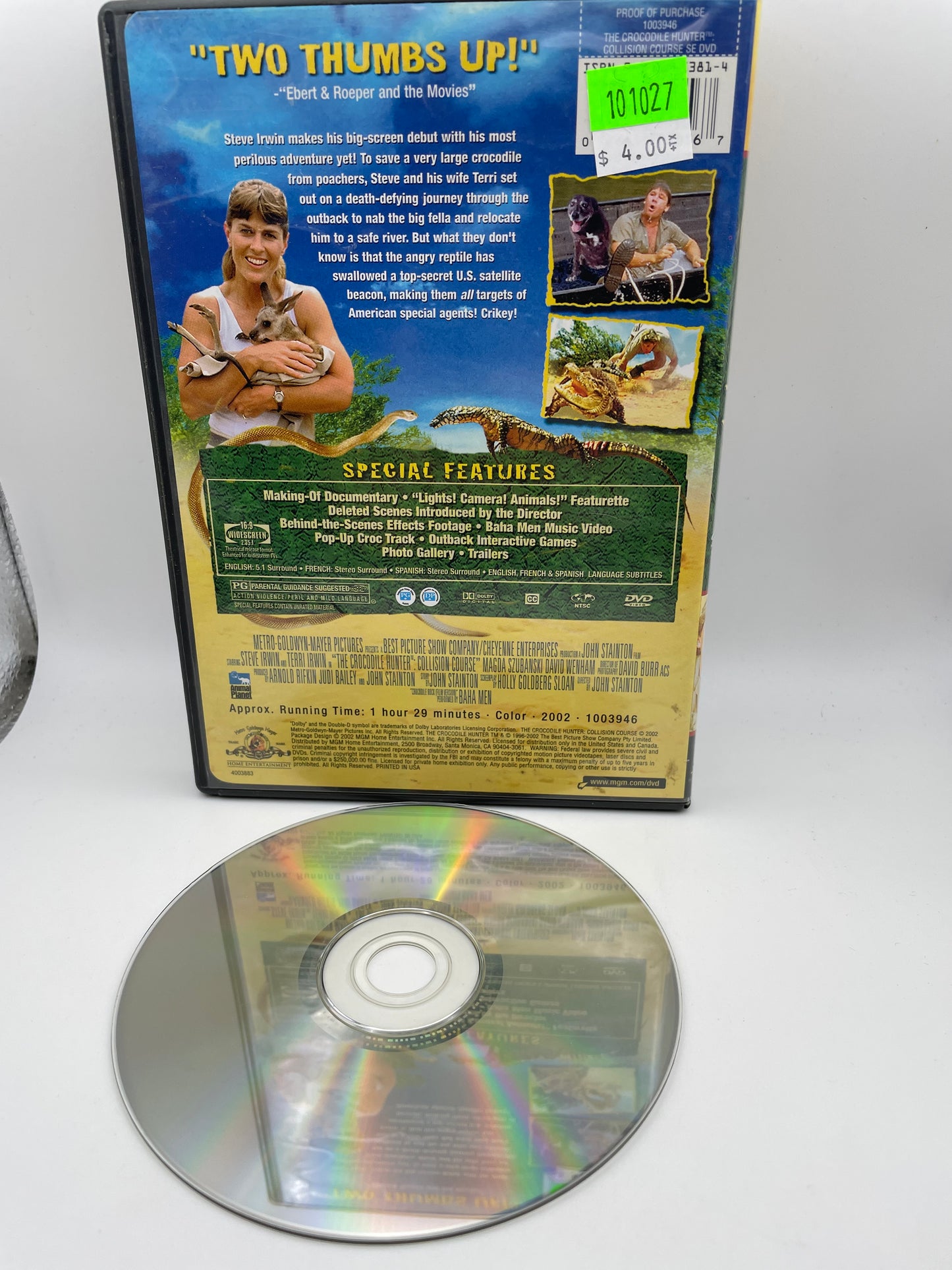 DVD - Crocodile Hunter Collision Course #101027