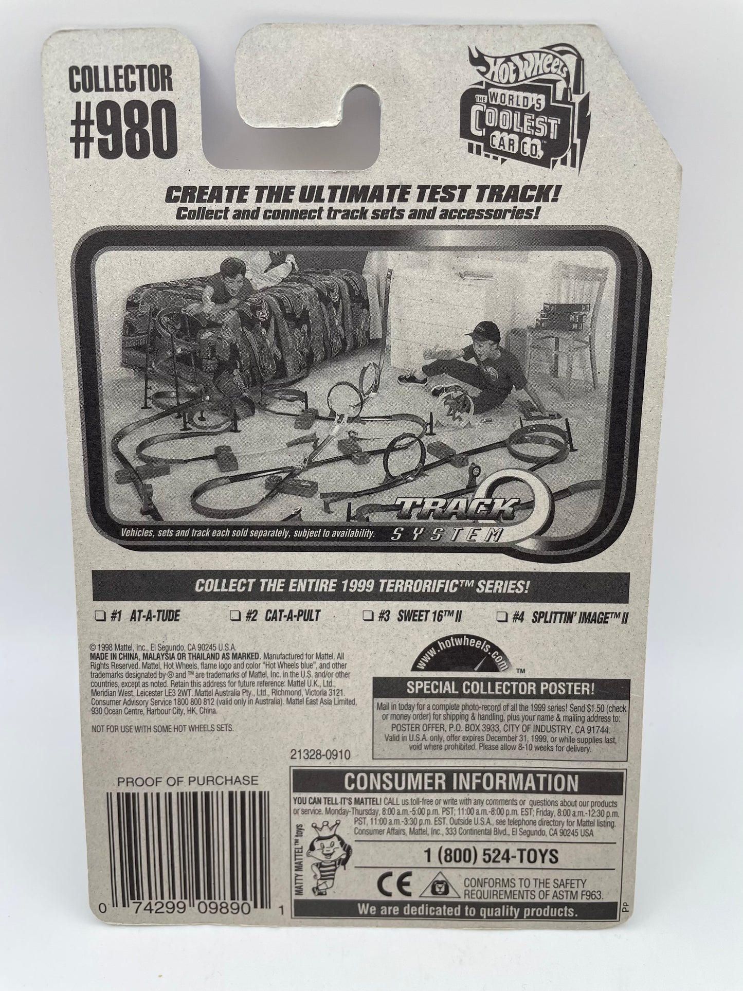 Hot Wheels - Spittin’ Image II - Terrorific Series #980 - 1998 #101945