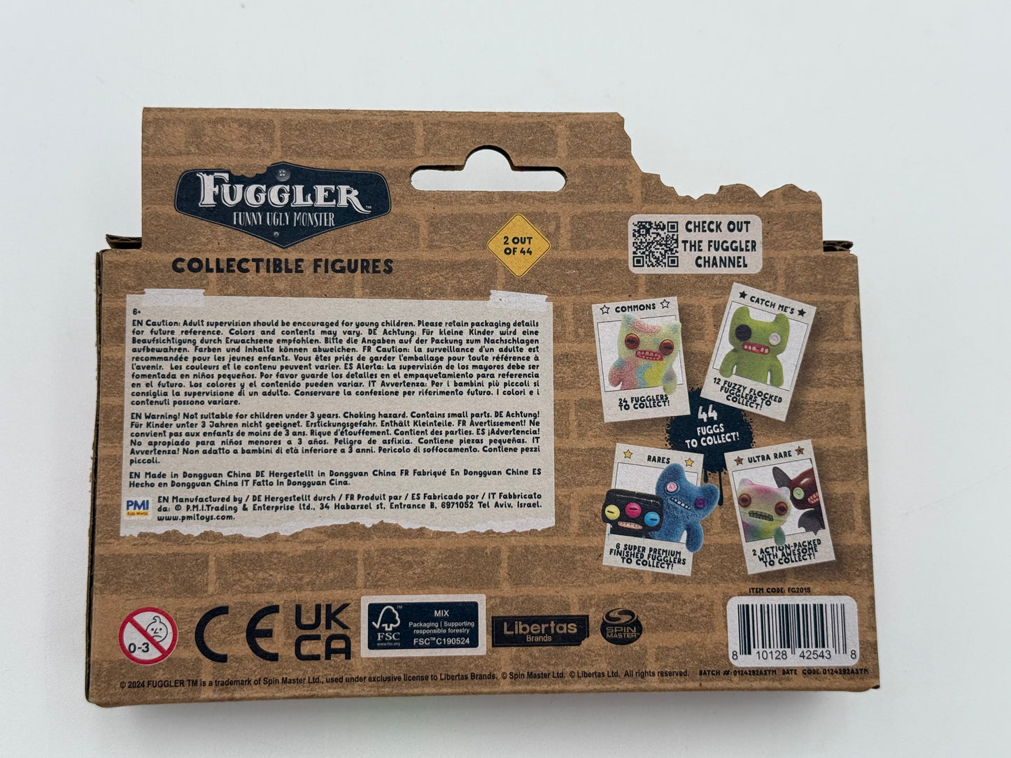 Fuggler - Collectible Figures - 2 Pack - Green Munch Munch & Rainbow Grin Grin 2024 #105122