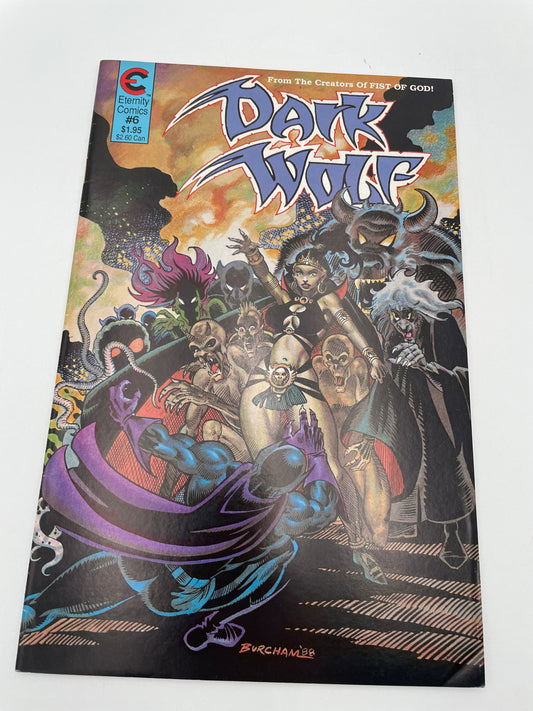 Eternity Comics - Dark Wolf #6 July 1988 #102387